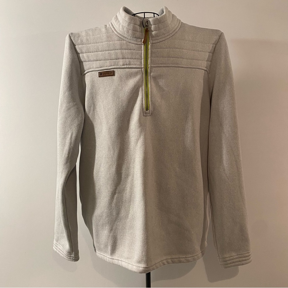 Obermeyer Gray Quarter Zip Pull Over Heritage Col… - image 1